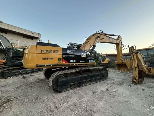 ব্যবহৃত ক্রলার Caterpillar 336D Excavator Repaint Color 36 টন মাইনিং জন্য