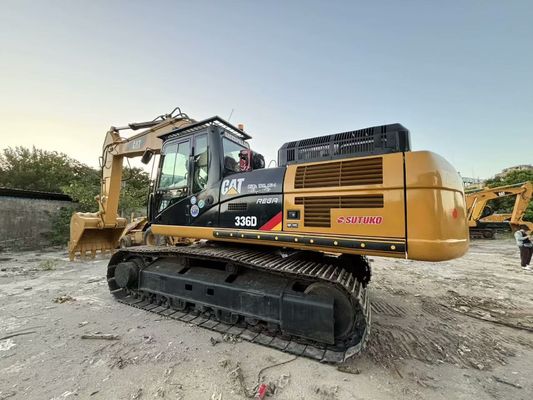 ব্যবহৃত ক্রলার Caterpillar 336D Excavator Repaint Color 36 টন মাইনিং জন্য