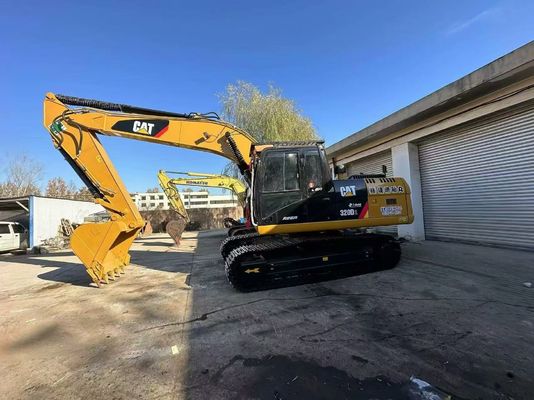 হলুদ মূল জাপান ব্যবহৃত CAT Excavator 320D2 Caterpillar Crawler Excavator