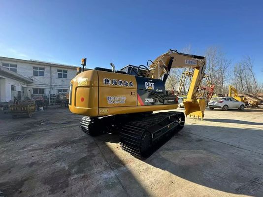 হলুদ মূল জাপান ব্যবহৃত CAT Excavator 320D2 Caterpillar Crawler Excavator