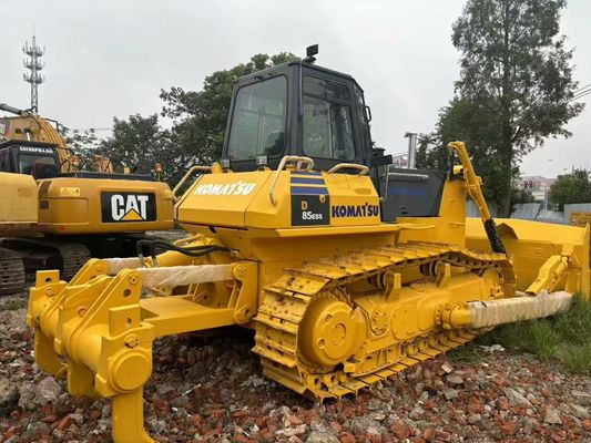 D85ESS-2 ক্রলার ব্যবহৃত Komatsu বুলডোজার হাইড্রোলিক রিপার সহ এশিয়ায় বিক্রয়