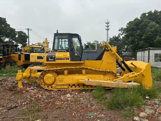 D85ESS-2 ক্রলার ব্যবহৃত Komatsu বুলডোজার হাইড্রোলিক রিপার সহ এশিয়ায় বিক্রয়