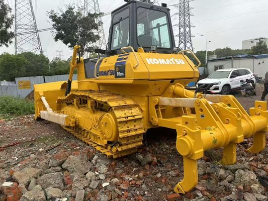 D85ESS-2 ক্রলার ব্যবহৃত Komatsu বুলডোজার হাইড্রোলিক রিপার সহ এশিয়ায় বিক্রয়