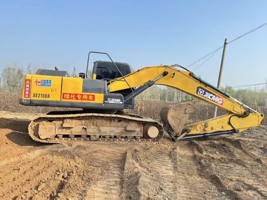 XE215DA ব্যবহৃত এক্সসিএমজি এক্সক্যাভেটর ভারী দায়িত্ব এক্সসিএমজি 20 টন এক্সক্যাভেটর শক্তি সঞ্চয়