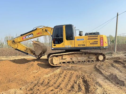 XE215DA ব্যবহৃত এক্সসিএমজি এক্সক্যাভেটর ভারী দায়িত্ব এক্সসিএমজি 20 টন এক্সক্যাভেটর শক্তি সঞ্চয়