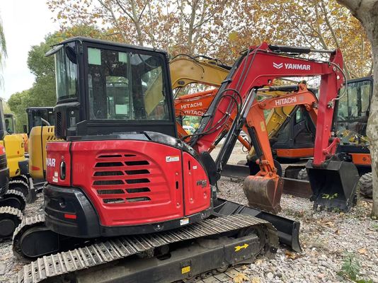 মূল জাপান ব্যবহৃত Yanmar Vio55-5B ইপিএ ইঞ্জিন সঙ্গে মিনি খননকারক / বিক্রয়ের জন্য ব্যবহৃত Kubota মিনি খননকারক