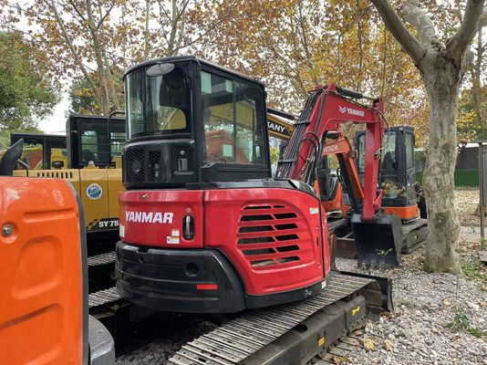 মূল জাপান ব্যবহৃত Yanmar Vio55-5B ইপিএ ইঞ্জিন সঙ্গে মিনি খননকারক / বিক্রয়ের জন্য ব্যবহৃত Kubota মিনি খননকারক