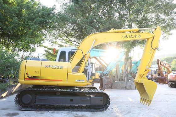 মূল জাপানি ব্যবহৃত Sumitomo SH120-6 ক্রলার খননকারী চমৎকার অবস্থায়