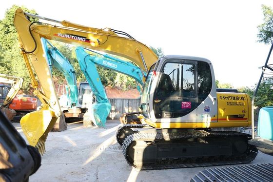 মূল জাপানি ব্যবহৃত Sumitomo SH120-6 ক্রলার খননকারী চমৎকার অবস্থায়