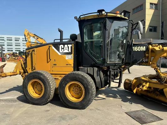 মূল জাপান Caterpillar 160M মোটর গ্রেডার চমৎকার অবস্থায়