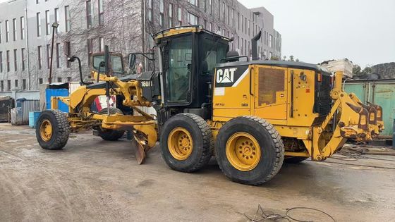 মূল জাপান Caterpillar 160M মোটর গ্রেডার চমৎকার অবস্থায়