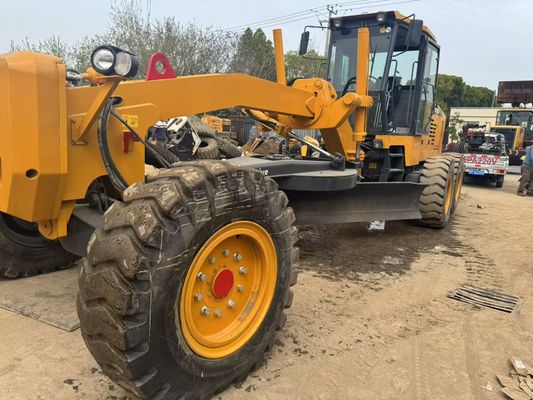 6 ড্রাইভ মোটর গ্রেডার 2023 বছর ব্যবহৃত XCMG GR2153 মোটর গ্রেডার নির্মাণের জন্য জ্বালানী দক্ষতা