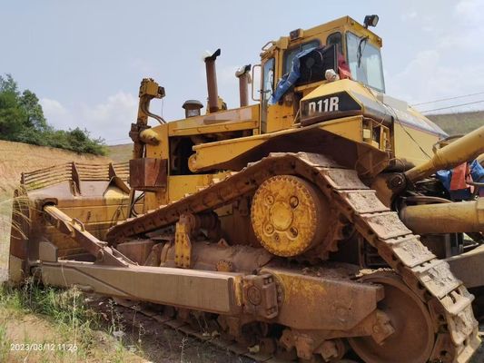 মূল রঙ ব্যবহৃত Caterpillar D11R বুলডোজার হাইড্রোলিক Ripper সঙ্গে