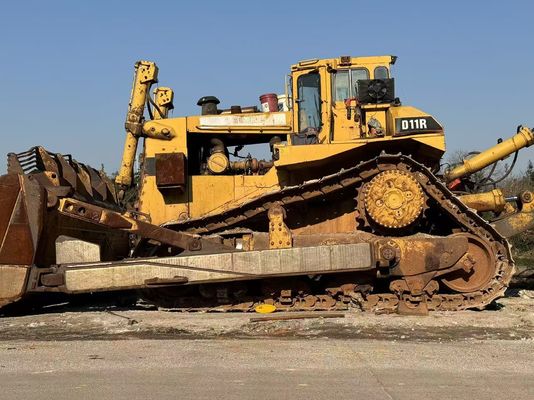 মূল রঙ ব্যবহৃত Caterpillar D11R বুলডোজার হাইড্রোলিক Ripper সঙ্গে