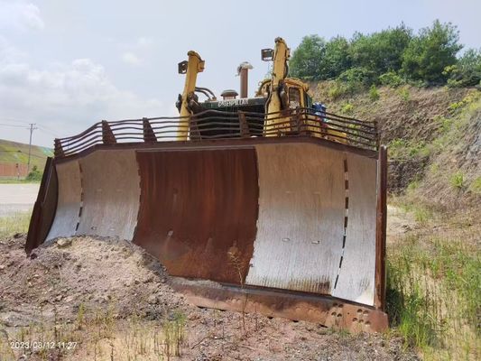 মূল রঙ ব্যবহৃত Caterpillar D11R বুলডোজার হাইড্রোলিক Ripper সঙ্গে