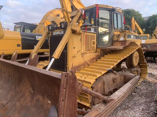 মূল রঙ ব্যবহৃত Caterpillar D6R LGP ক্রলার বুলডোজার গরম বিক্রয়