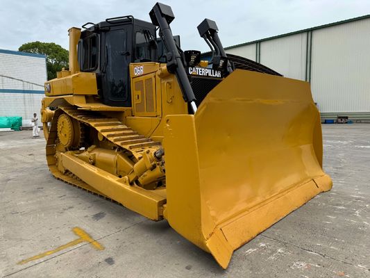 মূল জাপান হট বিক্রয় ব্যবহৃত Caterpillar D6R বুলডোজার হাইড্রোলিক Ripper সঙ্গে