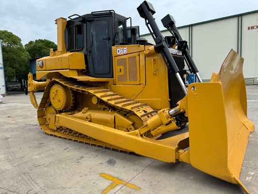 মূল জাপান হট বিক্রয় ব্যবহৃত Caterpillar D6R বুলডোজার হাইড্রোলিক Ripper সঙ্গে