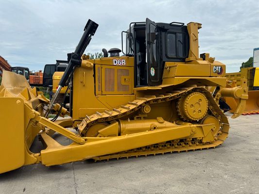 মূল জাপান হট বিক্রয় ব্যবহৃত Caterpillar D6R বুলডোজার হাইড্রোলিক Ripper সঙ্গে