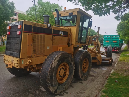 মূল রঙ ব্যবহৃত Caterpillar 14H মোটর গ্রেডার চমৎকার অবস্থায়