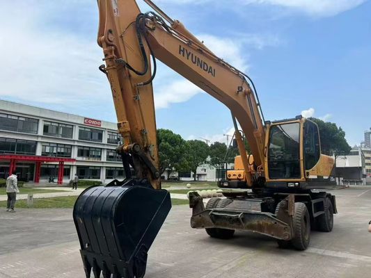 ব্যবহৃত হুইন্ডাই R210W-9 চাকা এক্সক্যাভেটর চমৎকার অবস্থায়/ব্যবহৃত চাকা এক্সক্যাভেটর বিক্রির জন্য