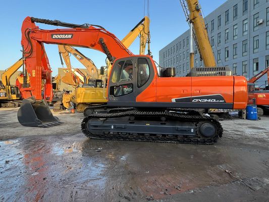 রঙ পরিবর্তন করুন ব্যবহৃত Doosan DX340LC-9C ক্রলার এক্সক্যাভার চমৎকার অবস্থায়