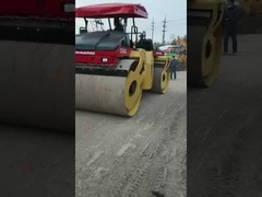 Douable Drum Used Dynapac CC622 Double Drum Compactor For Sale